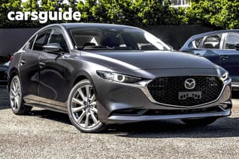 Grey 2025 Mazda 3 Sedan G25 Astina