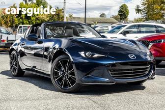 Blue 2026 Mazda MX-5 Convertible G20 Rf Gt