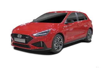 Orange 2021 Hyundai I30 Hatchback N Line