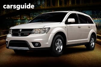 White 2013 Dodge Journey Wagon R/T