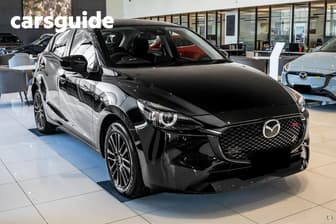 Black 2026 Mazda Mazda2 Hatchback G15 Evolve