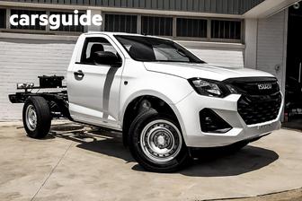 White 2026 Isuzu D-MAX Cab Chassis Sx (4X2) High-Ride