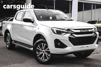 White 2025 Isuzu D-MAX Crew Cab Utility Ls-U (4X4)