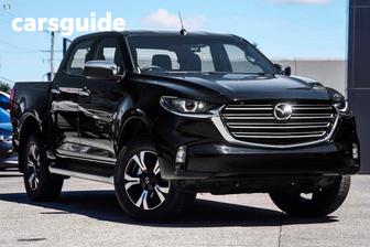 Black 2020 Mazda BT-50 Dual Cab Pick-up Gt (4X4)