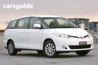 Silver 2014 Toyota Tarago Wagon Gli