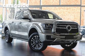 Silver 2026 GWM Cannon Alpha Dual Cab Utility Lux Phev (4X4)