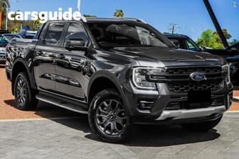 Grey 2022 Ford Ranger Double Cab Pick Up Wildtrak 3.0 (4X4)