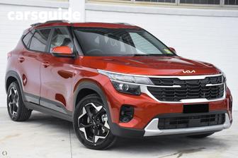 Orange 2023 Kia Seltos Wagon Sport+ (Awd)