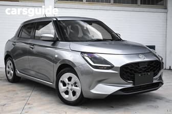 Silver 2026 Suzuki Swift Hatchback Hybrid Plus