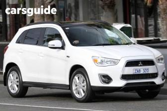 White 2014 Mitsubishi ASX Wagon Ls (2Wd)