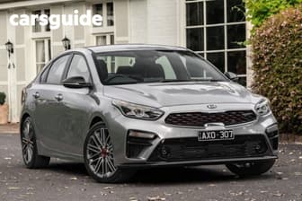 Grey 2021 Kia Cerato Sedan Gt Safety Pack