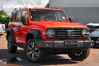Orange 2026 GWM Tank 300 Wagon Ultra Diesel