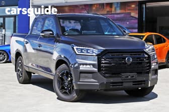 Grey 2026 KGM Musso Xlv Crew Cab Pickup Ultimate
