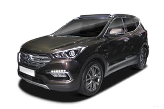 Black 2018 Hyundai Santa FE Wagon Highlander Crdi (4X4)