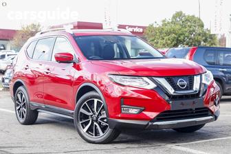Red 2018 Nissan X-Trail Wagon Ti (4Wd)