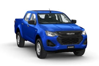 White 2025 Isuzu D-MAX Crew Cab Utility Sx (4X4)