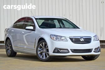 White 2014 Holden Calais Sedan