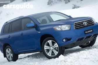 White 2007 Toyota Kluger Wagon Kx-S (4X4)