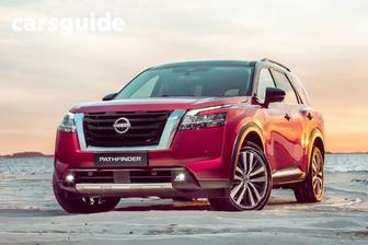 Red 2024 Nissan Pathfinder Wagon Ti (4Wd)