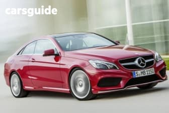 Black 2014 Mercedes-Benz E400 Coupe