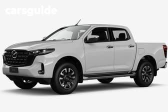 White 2025 Mazda BT-50 Dual Cab Pick-up Gt (4X4)
