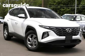White 2022 Hyundai Tucson Wagon (Fwd)