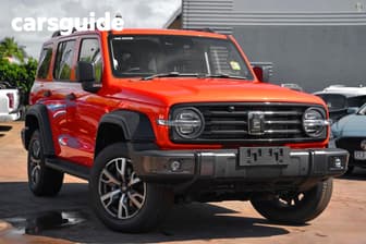 Orange 2026 GWM Tank 300 Wagon Ultra Diesel