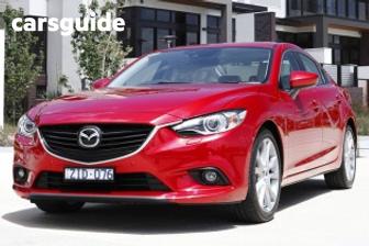 Red 2012 Mazda 6 Sedan Touring