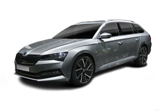 White 2023 Skoda Superb Wagon Sportline 206Tsi (4X4)
