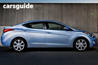 Red 2012 Hyundai Elantra Sedan Active