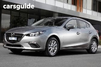 White 2015 Mazda 3 Hatchback Sp25 Astina