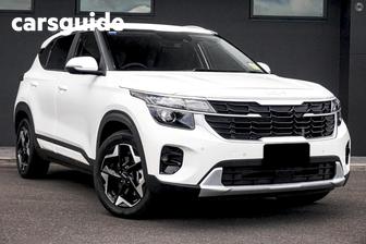 White 2023 Kia Seltos Wagon Sport+ (Awd)