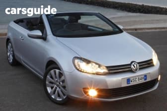 Silver 2014 Volkswagen Golf Cabriolet 118 Tsi