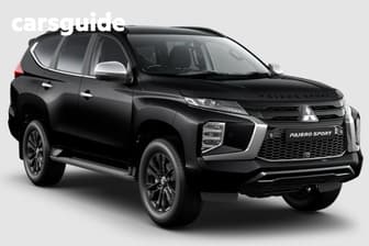 Black 2022 Mitsubishi Pajero Sport Wagon Exceed (4Wd) 7 Seat