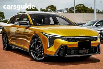 Yellow 2026 Kia K4 Hatchback Gt-Line