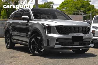 Grey 2026 Kia Sorento Wagon Sport Hev Fwd