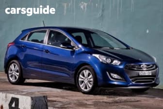 Blue 2013 Hyundai I30 Hatchback Elite