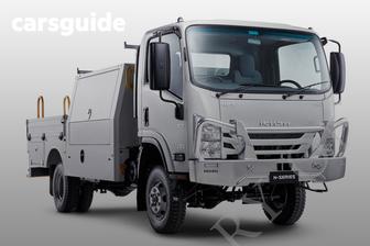 2026 Isuzu NPS Cab Chassis 75-155 4X4 Servicepack-X