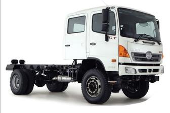 2026 Hino 500 Crew Cab Chassis Gt1528 4250 (4X4) Leaf Crew