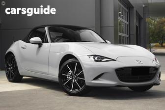 Grey 2026 Mazda MX-5 Convertible G20 Roadster Gt