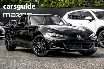 Black 2026 Mazda MX-5 Convertible G20 Rf Gt