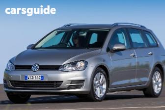 Grey 2014 Volkswagen Golf Wagon 103 Tsi Highline