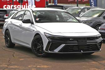 White 2025 Hyundai I30 Sedan N Line