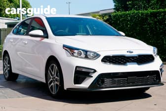 White 2019 Kia Cerato Hatchback Sport+ Safety Pack