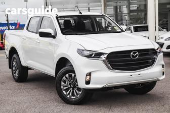 White 2023 Mazda BT-50 Dual Cab Pick-up Xt (4X4)
