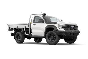 White 2026 Ford Ranger Single Cab Chassis Super Duty (4X4)