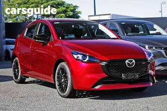 Red 2026 Mazda Mazda2 Hatchback G15 Evolve