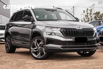 Grey 2026 Skoda Karoq SUV 140TSI SPORTLINE 4X4