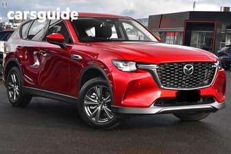 Red 2025 Mazda CX-60 Wagon G40E Pure Hybrid