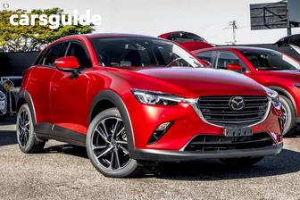 Red 2026 Mazda CX-3 Wagon G20 Evolve